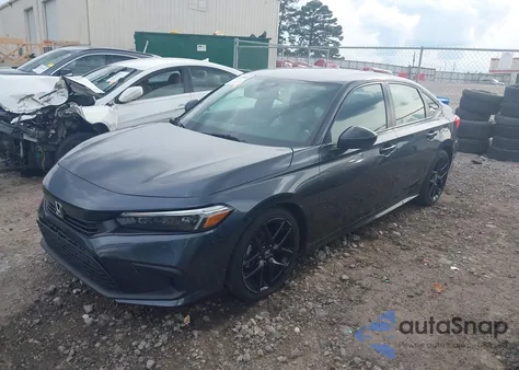 2023 Honda Civic Sport z USA, uszkodzony, nr VIN 2HGFE2F51PH536215